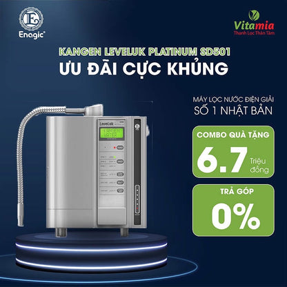 Máy lọc nước Kangen Leveluk SD501 Platinum