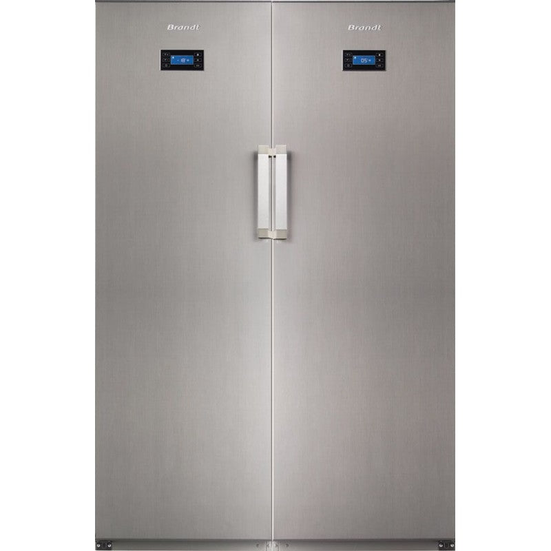 Tủ lạnh side by side BRANDT BFU382YNX + BFL2372YX