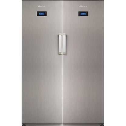 Tủ lạnh side by side BRANDT BFU382YNX + BFL2372YX