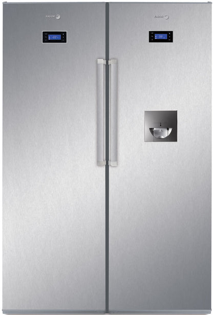 Tủ lạnh side by side FAGOR ZFK1745X + FFK1674XW