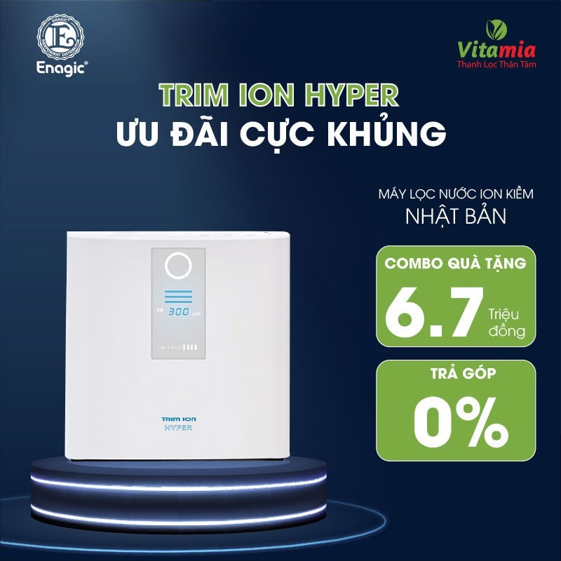 Máy lọc nước điện giải Trim ion Hyper