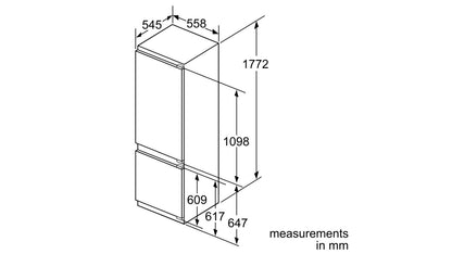 Tủ lạnh âm tủ BOSCH KIS87AF30T Serie 6