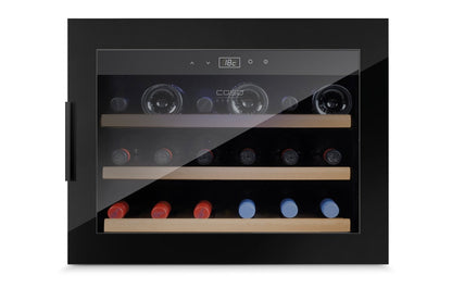 Tủ rượu âm tủ CASO WineSafe 18 EB Black