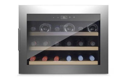 Tủ rượu âm tủ CASO WineSafe 18 EB Inox
