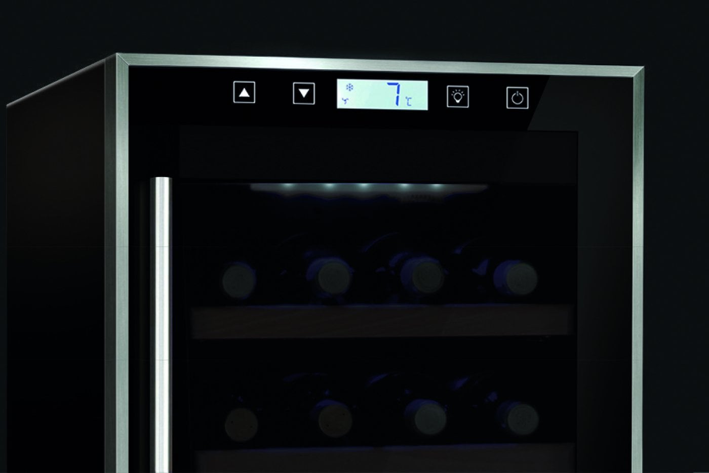 Tủ rượu độc lập CASO WineComfort Touch 38-2D