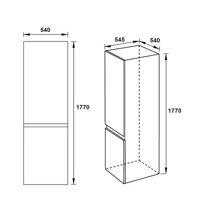 Tủ lạnh âm tủ HAFELE HF-BI60B 533.13.050