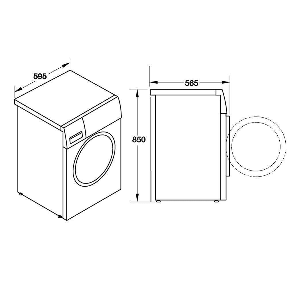 Máy giặt HAFELE HW-F60B 538.91.530