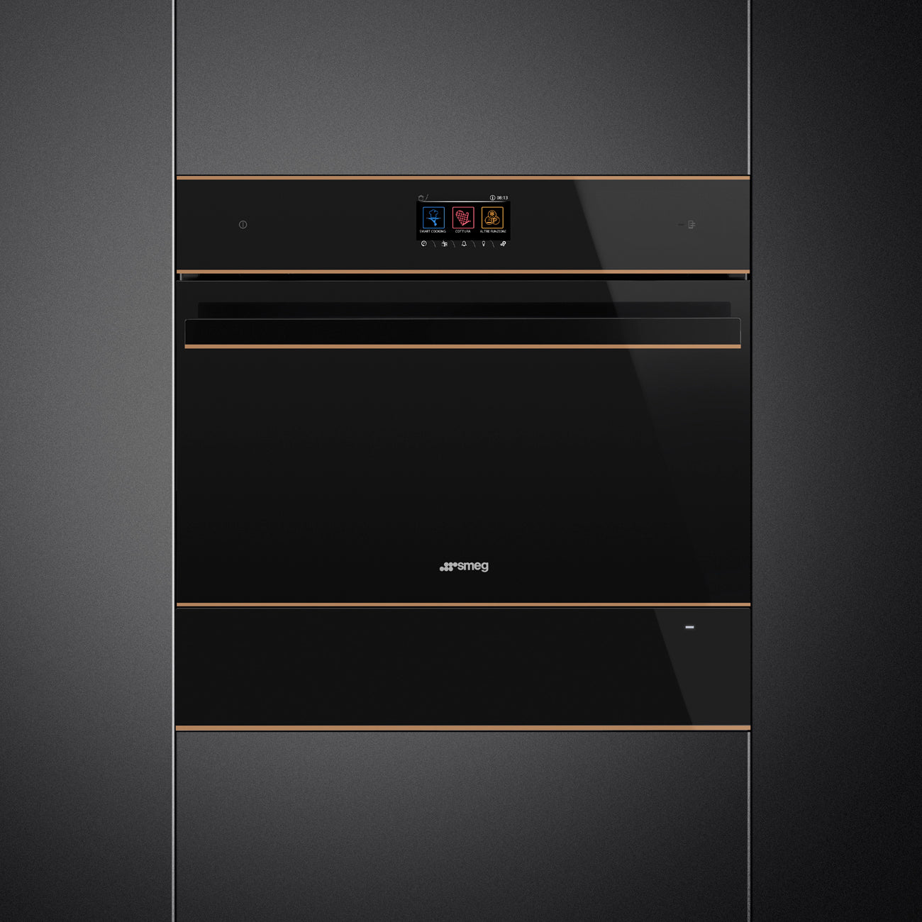 Ngăn giữ ấm SMEG CPRT615NR