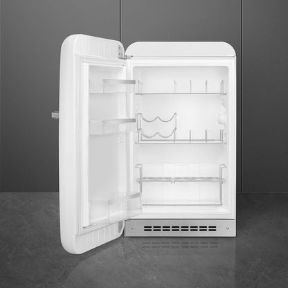 Tủ mát SMEG FAB10HLWH5 màu trắng cánh trái
