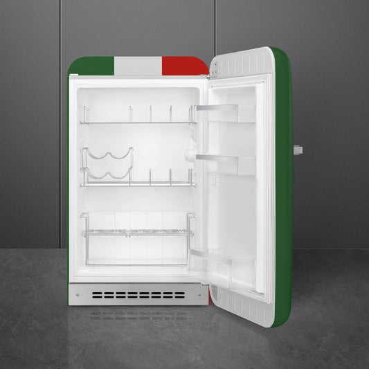 Tủ mát một cửa SMEG FAB10HRDIT6 cờ Ý cánh phải