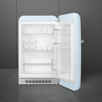 Tủ mát SMEG FAB10HRPB5 màu xanh pastel cánh phải