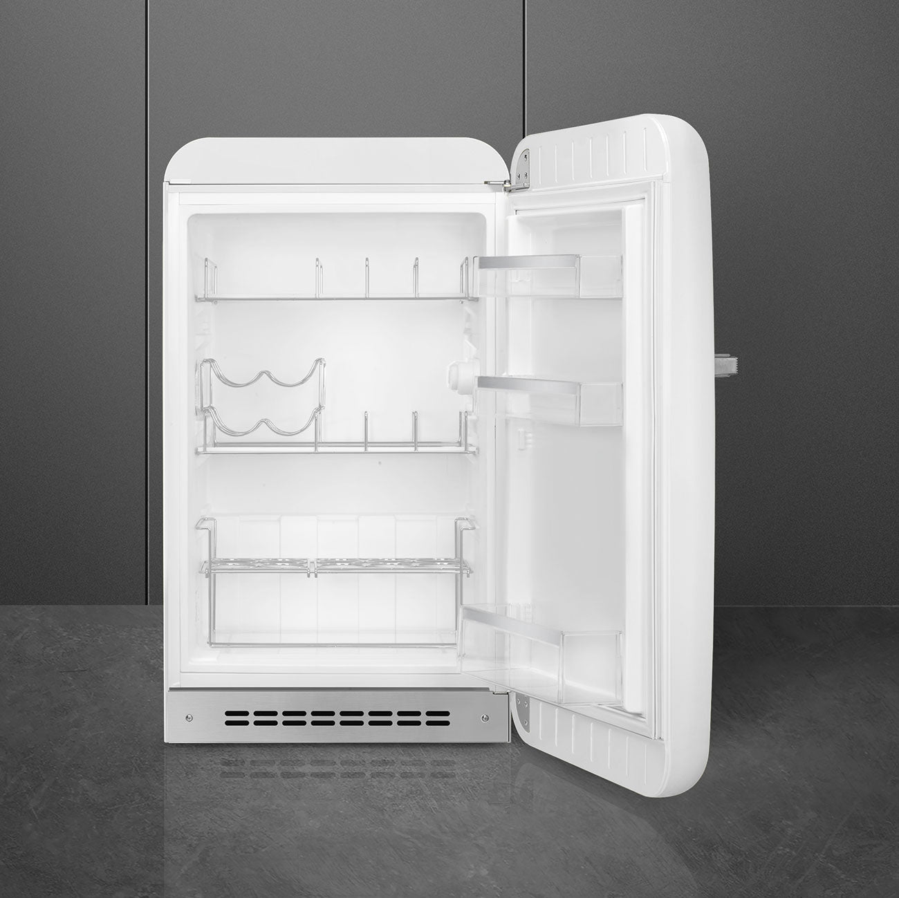 Tủ mát SMEG FAB10HRWH5 màu trắng cánh phải