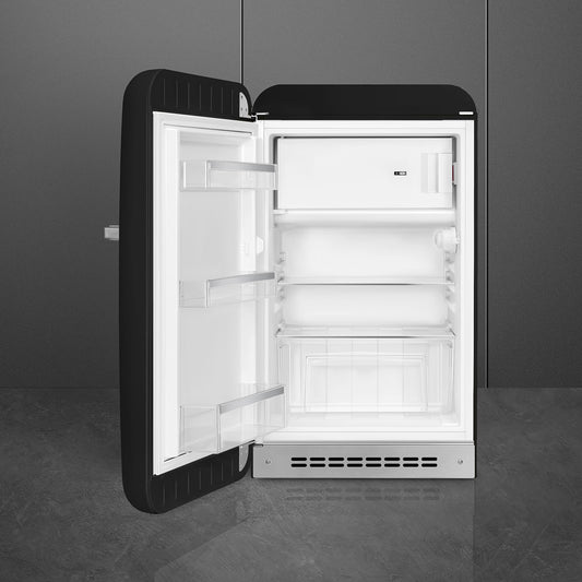 Tủ lạnh mini một cửa SMEG FAB10LBL5 màu đen cánh trái