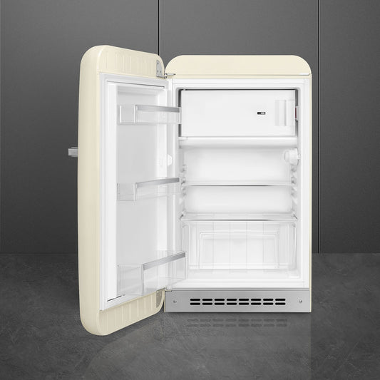 Tủ lạnh một cửa SMEG FAB10LCR6 màu kem cánh trái