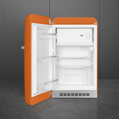Tủ lạnh mini một cửa SMEG FAB10LOR5 màu cam cánh trái