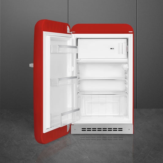Tủ lạnh một cửa SMEG FAB10LRD6 màu đỏ cánh trái