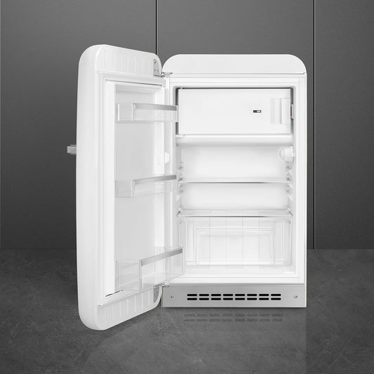 Tủ lạnh mini một cửa SMEG FAB10LWH5 màu trắng cánh trái