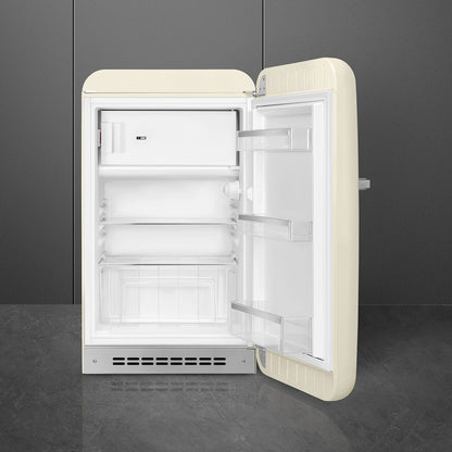 Tủ lạnh mini một cửa SMEG FAB10RCR5 màu kem cánh phải