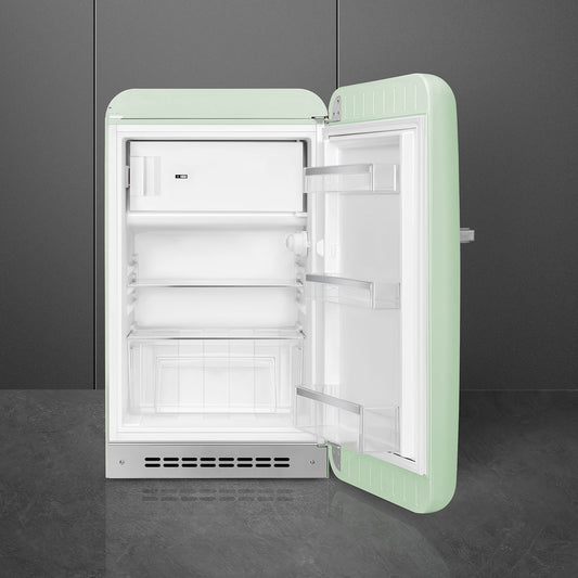 Tủ lạnh mini một cửa SMEG FAB10RPG5 màu xanh lá cánh phải