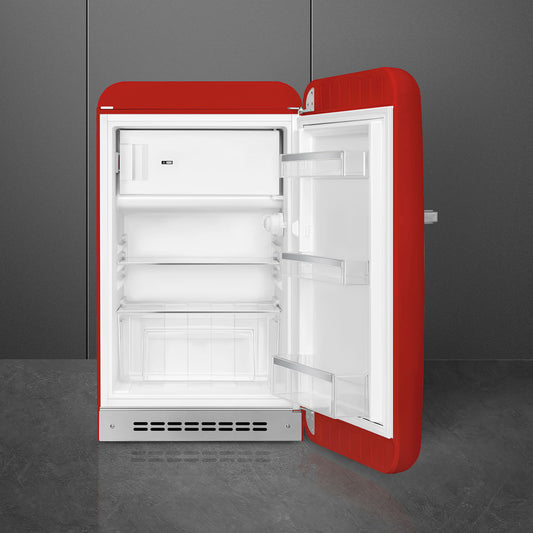 Tủ lạnh mini một cửa SMEG FAB10RRD5 màu đỏ cánh phải