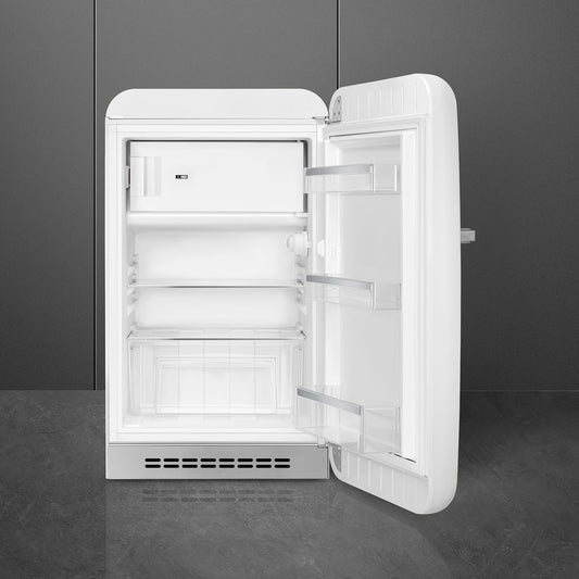 Tủ lạnh mini một cửa SMEG FAB10RWH5 màu trắng cánh phải