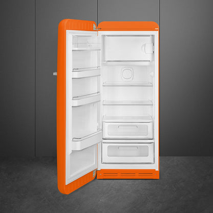 Tủ lạnh một cửa SMEG FAB28LOR5 màu cam cánh trái