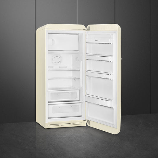Tủ lạnh một cửa SMEG FAB28RCR5 màu kem cánh phải