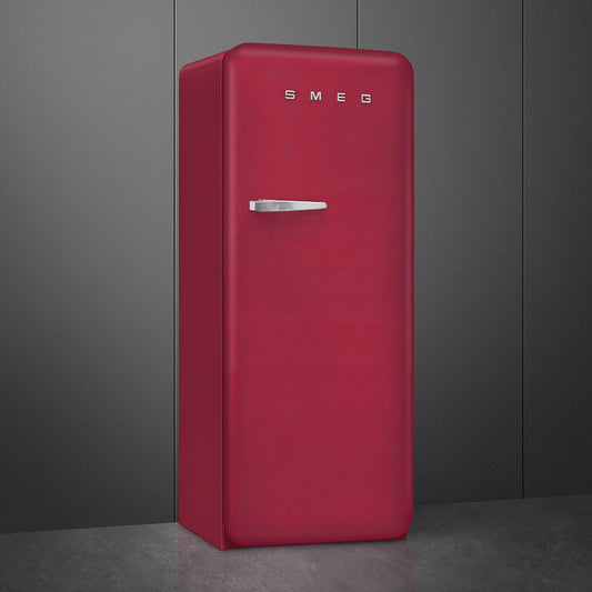 Tủ lạnh một cửa SMEG FAB28RDRB5 màu đỏ ruby cánh phải