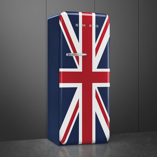 Tủ lạnh một cửa SMEG FAB28RDUJ5 màu union jack cánh phải
