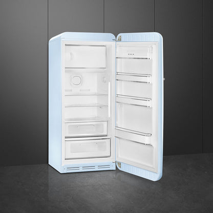 Tủ lạnh một cửa SMEG FAB28RPB5 màu xanh pastel cánh phải