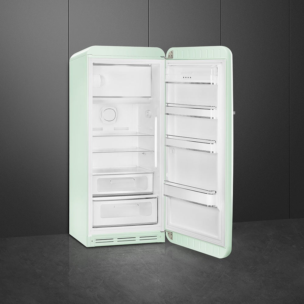 Tủ lạnh một cửa SMEG FAB28RPG5 màu xanh lá cánh phải