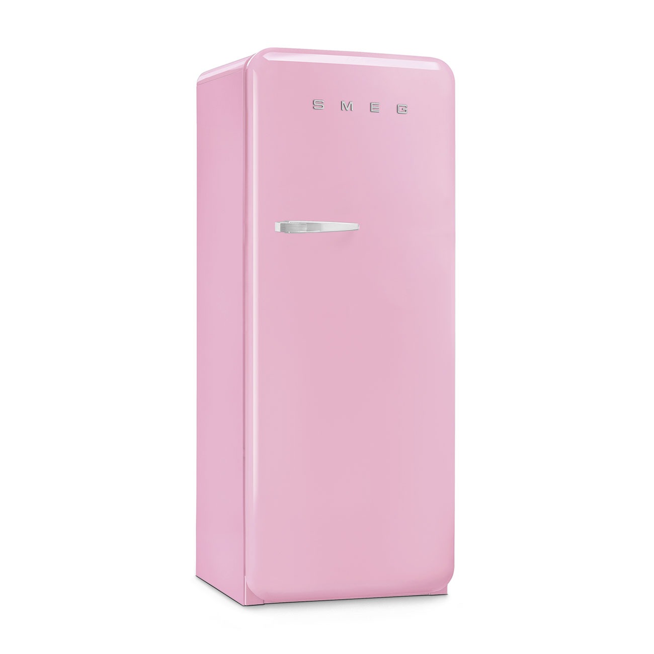 Tủ lạnh một cửa SMEG FAB28RPK5 màu hồng cánh phải
