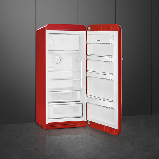 Tủ lạnh một cửa SMEG FAB28RRD5 màu đỏ cánh phải