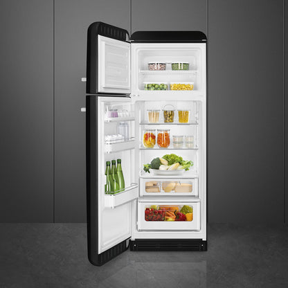 Tủ lạnh cửa đôi SMEG FAB30LBL5 màu đen cánh trái