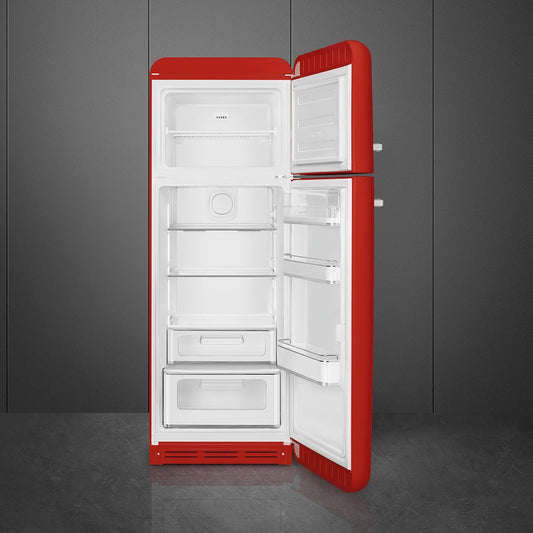 Tủ lạnh cửa đôi SMEG FAB30RRD5 màu đỏ cánh phải