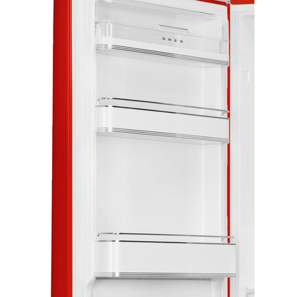 Tủ lạnh 2 ngăn SMEG FAB32LRD5 màu đỏ cánh trái