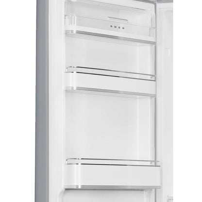 Tủ lạnh 2 ngăn SMEG FAB32LSV5 màu bạc cánh trái