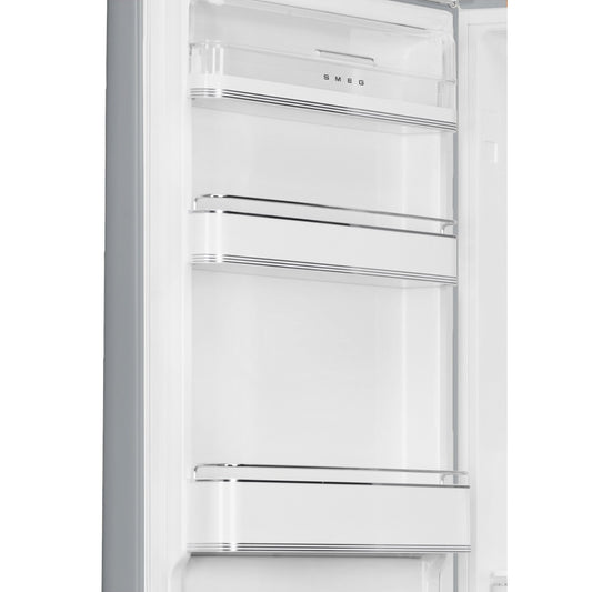 Tủ lạnh 2 ngăn SMEG FAB32LSV5 màu bạc cánh trái