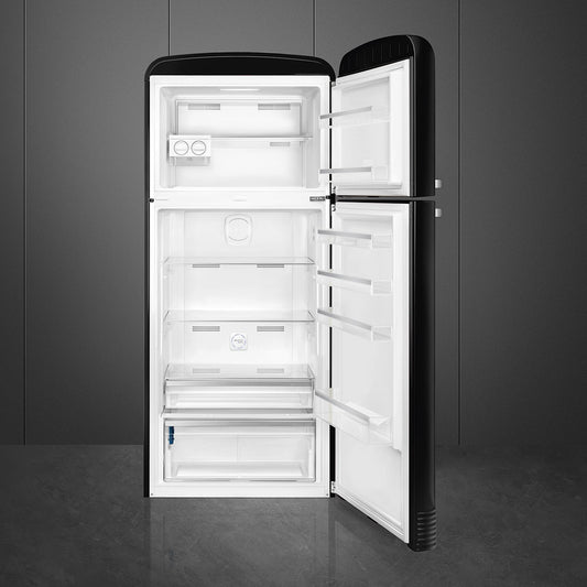 Tủ lạnh 2 ngăn SMEG FAB50RBL5 màu đen cánh phải