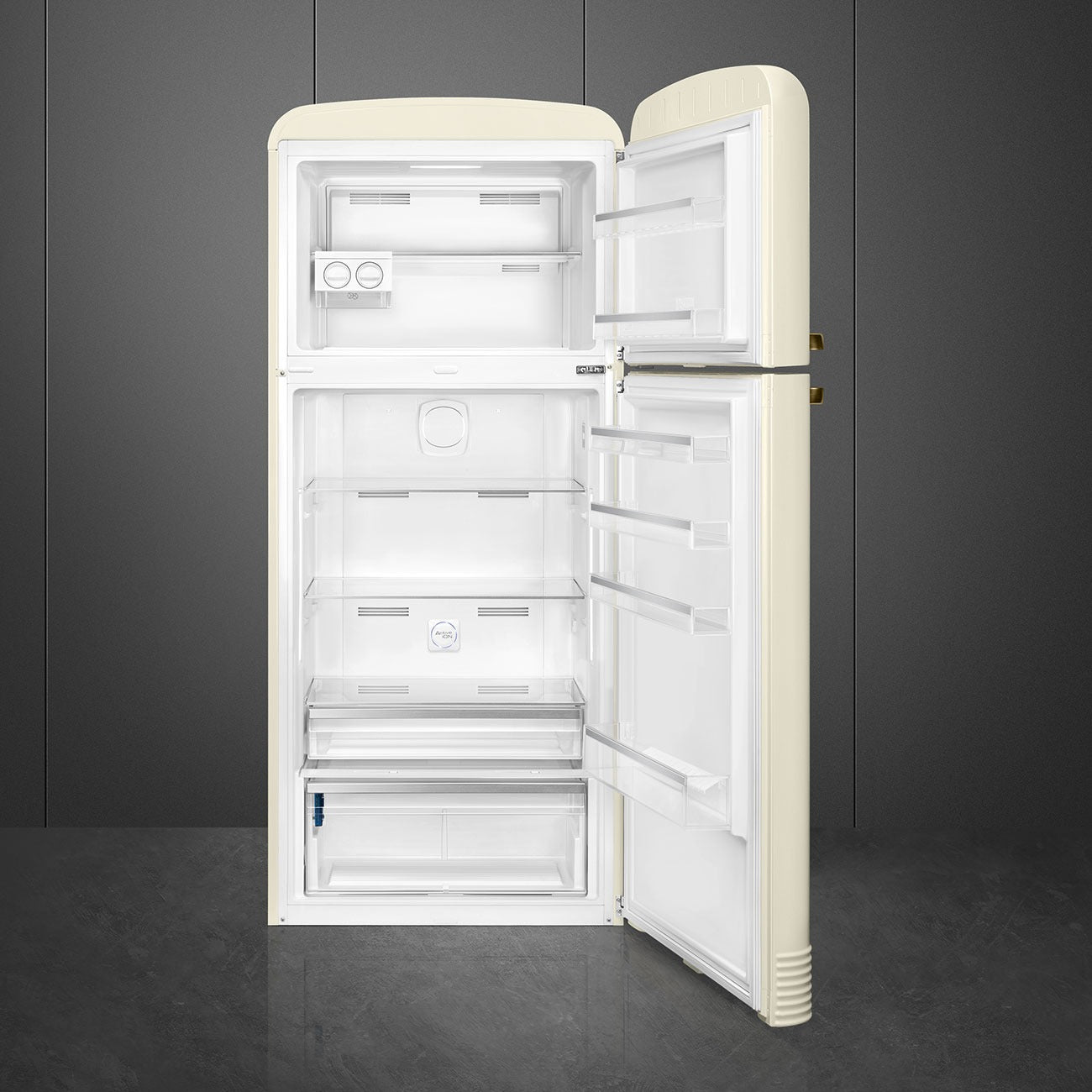 Tủ lạnh 2 ngăn SMEG FAB50RCRB5 màu kem cánh phải