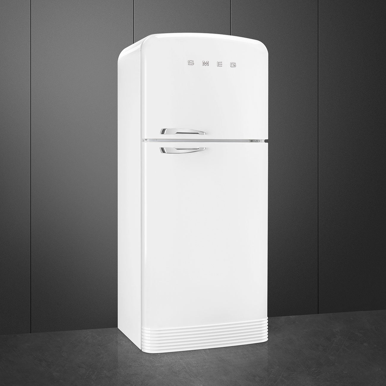 Tủ lạnh 2 ngăn SMEG FAB50RWH5 màu trắng cánh phải