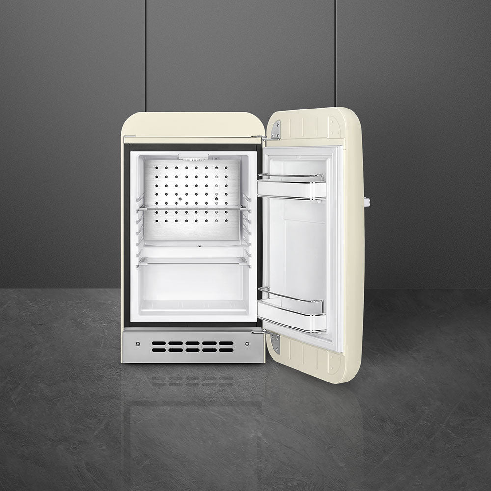 Tủ mát SMEG FAB5RCR5 màu kem cánh phải