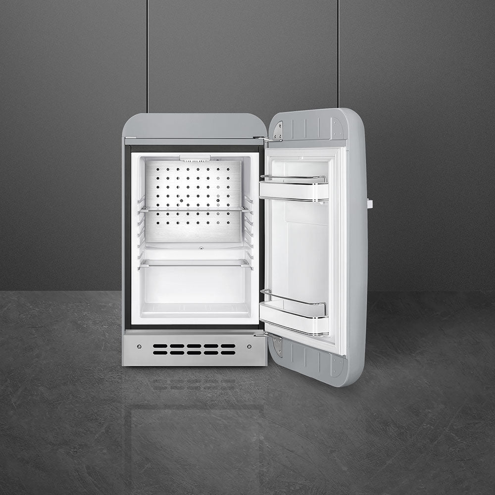 Tủ mát SMEG FAB5RSV5 màu bạc cánh phải