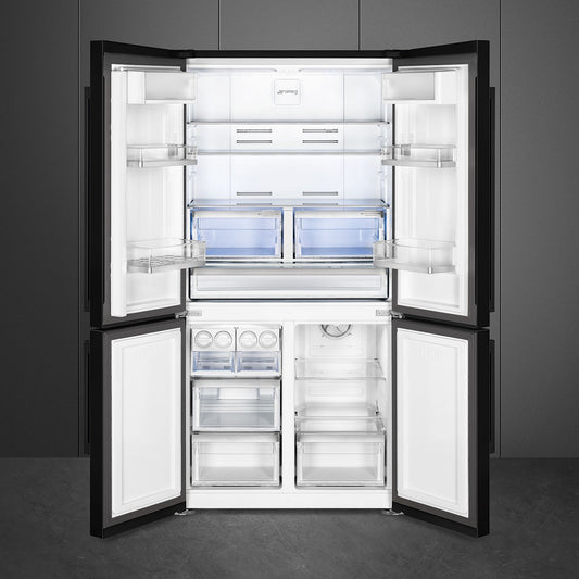 Tủ lạnh 4 ngăn SMEG FQ60NDF màu đen