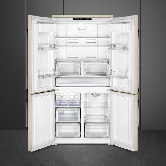 Tủ lạnh 4 ngăn SMEG FQ960P5 màu kem