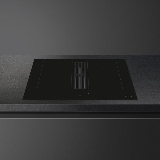 Bếp từ tích hợp hút mùi SMEG HOBD472D