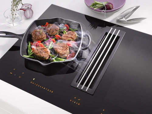 Bếp từ kết hợp hút mùi Miele KMDA 7774 FL