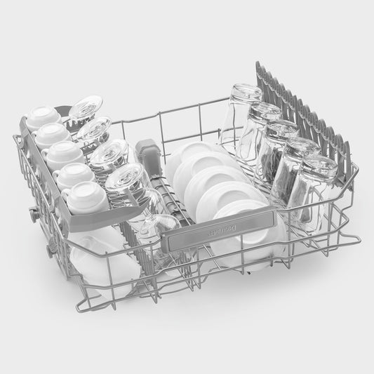 Máy rửa bát độc lập SMEG LSP252CSX màu thép không gỉ