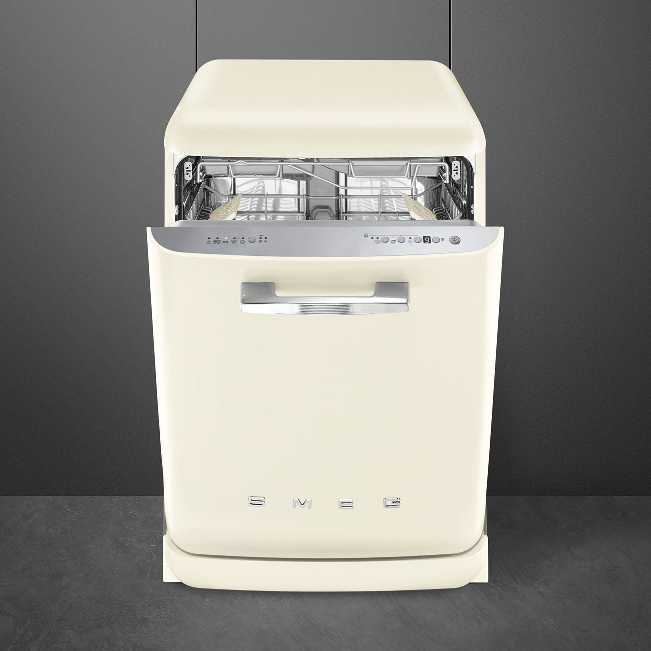 Máy rửa bát độc lập SMEG LVFABCR3 màu kem