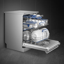 Máy rửa bát độc lập SMEG LVSP34BQSTX màu thép không gỉ